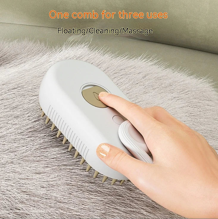 Pet Spray Comb: Groom, Clean, Massage, Hair Removal