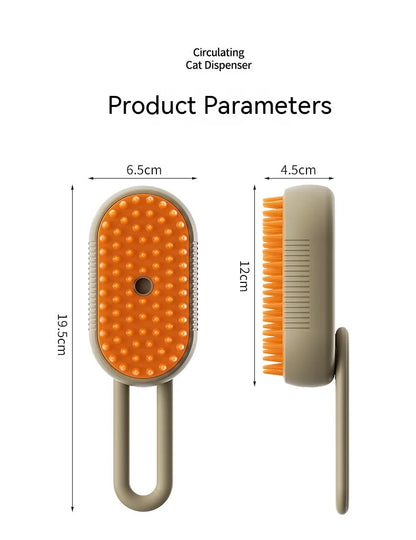 Pet Spray Comb: Groom, Clean, Massage, Hair Removal