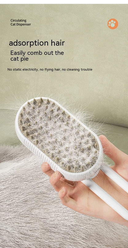 Pet Spray Comb: Groom, Clean, Massage, Hair Removal